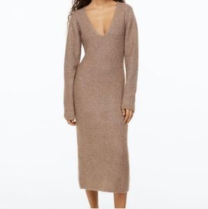 H&M | Dresses | Hm Green Velvet Dress | Poshmark